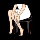 Clouse up image of a vein commonly spotted at the second trimester.