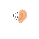 Well-developed hearing