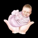 "Adorable image of a cute fetus in the womb during early pregnancy stages, showcasing its development with a small, delicate form and features."